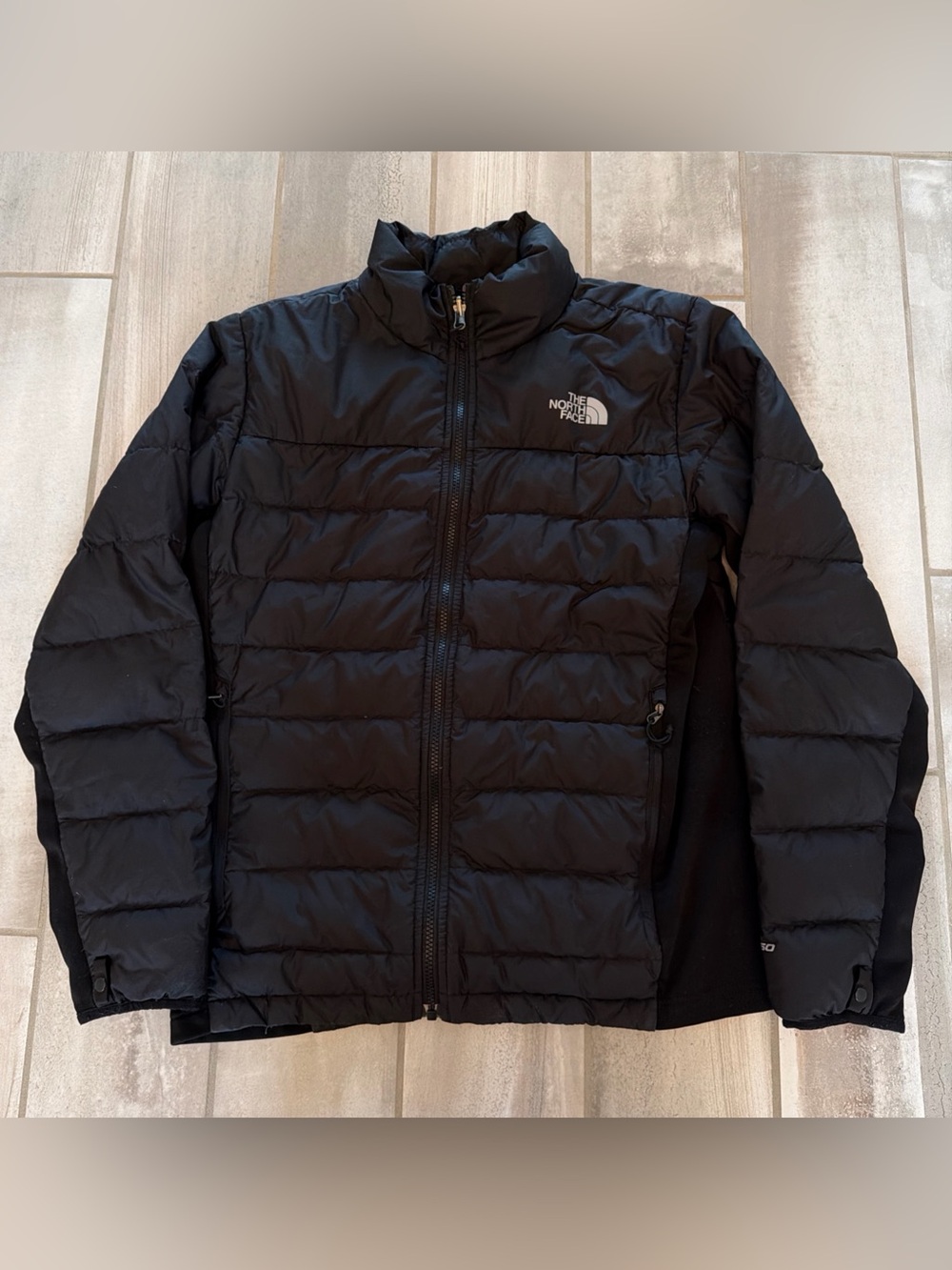 The North Face Men’s Medium Black Puffer Down Jacket 550